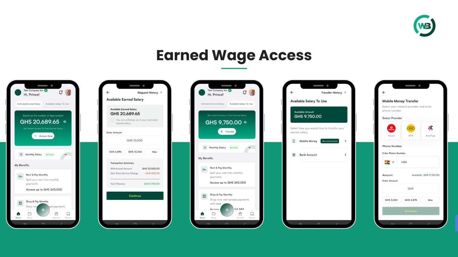 Easy request process right at your finger tips